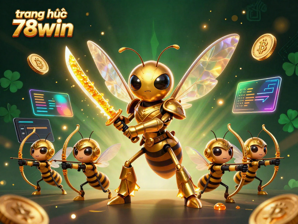 Engaging scene showcasing the vibrant activities at trang chủ 78win with dynamic characters and gaming elements.