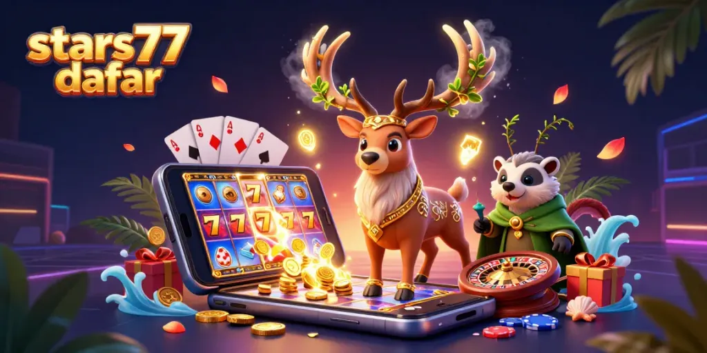 Permainan slot menanti Anda, daftar di stars77 dan nikmati semua kesenangan yang ditawarkan.