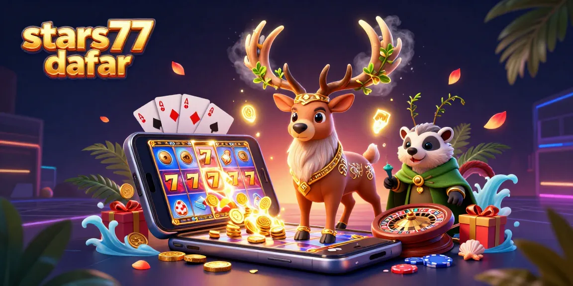 Permainan slot menanti Anda, daftar di stars77 dan nikmati semua kesenangan yang ditawarkan.
