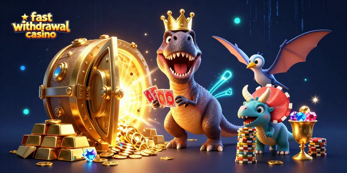 Experience exciting gameplay at fast withdrawal casino with animated characters and vibrant treasures!